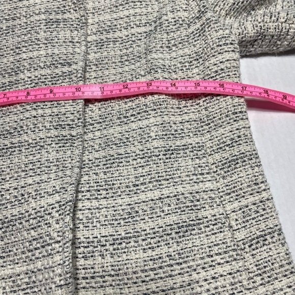 Banana Republic textured open front tweed jacket- classic blazer  small petite - Picture 7 of 13